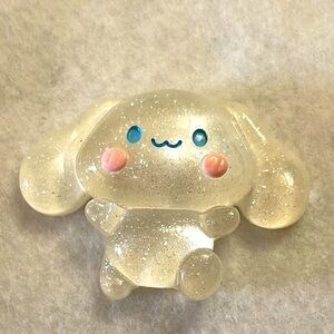 Cute Glittery Cinnamoroll Flat Charm